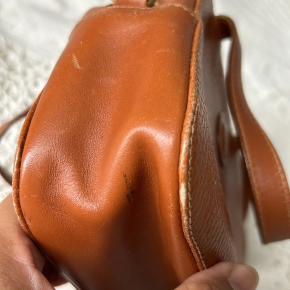 🖤RARE💕Mark Cross Mini tote with long strap - Picture 16 of 17